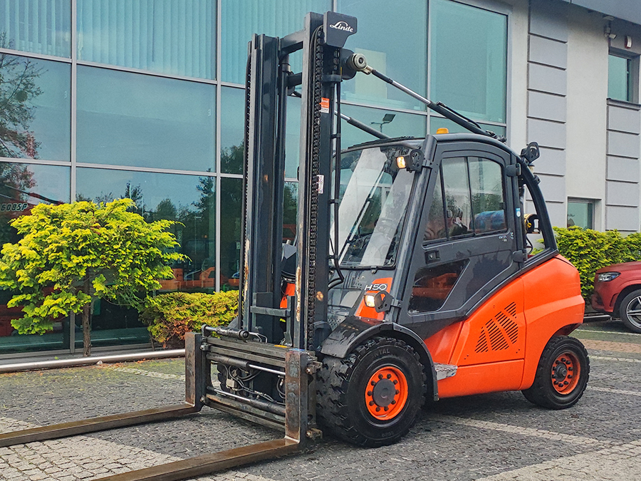 Wózek widłowy Linde H50T-01