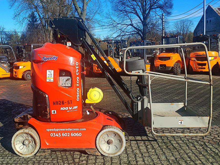 Podest roboczy podnośnik koszowy przegubowy Manitou 100VJR Evolution