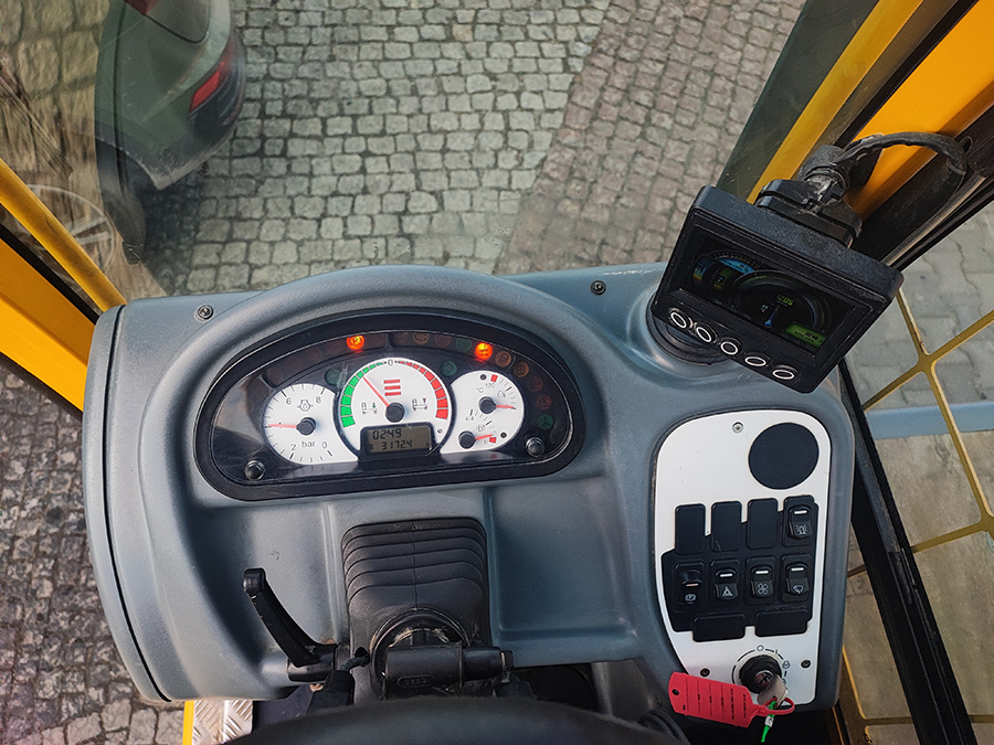 Wózek widłowy boczny bocznego załadunku Baumann GX 55/12/45 ST UK GX 60