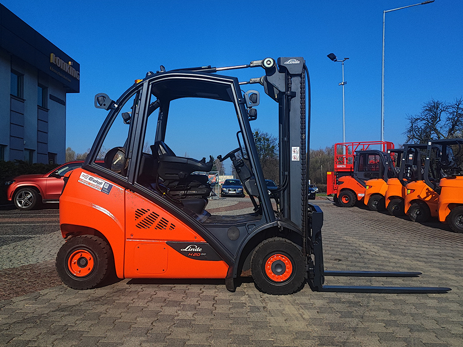Wózek widłowy Linde H20T-02/600