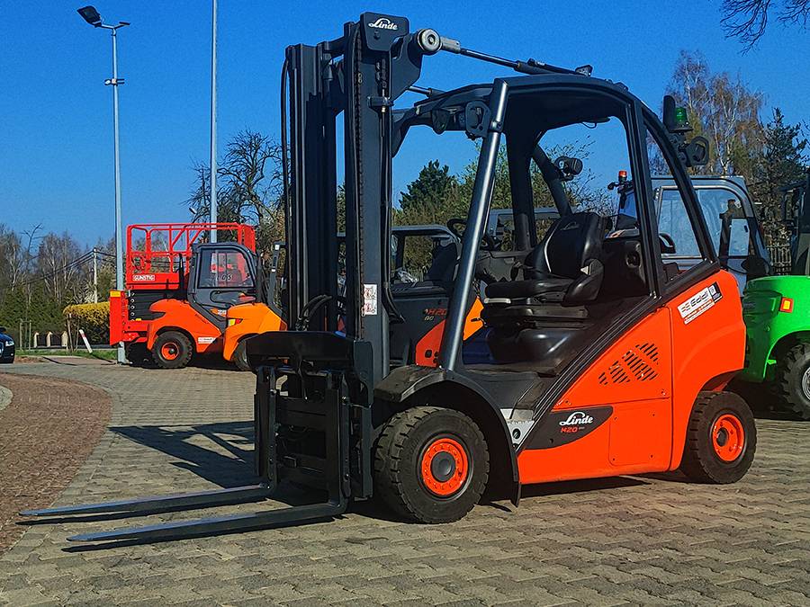Wózek widłowy Linde H20T-02/600