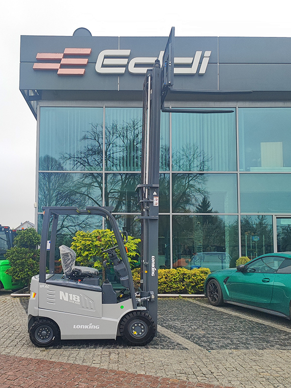 Wózek widłowy elektryczny Lonking LG18B 4 m D