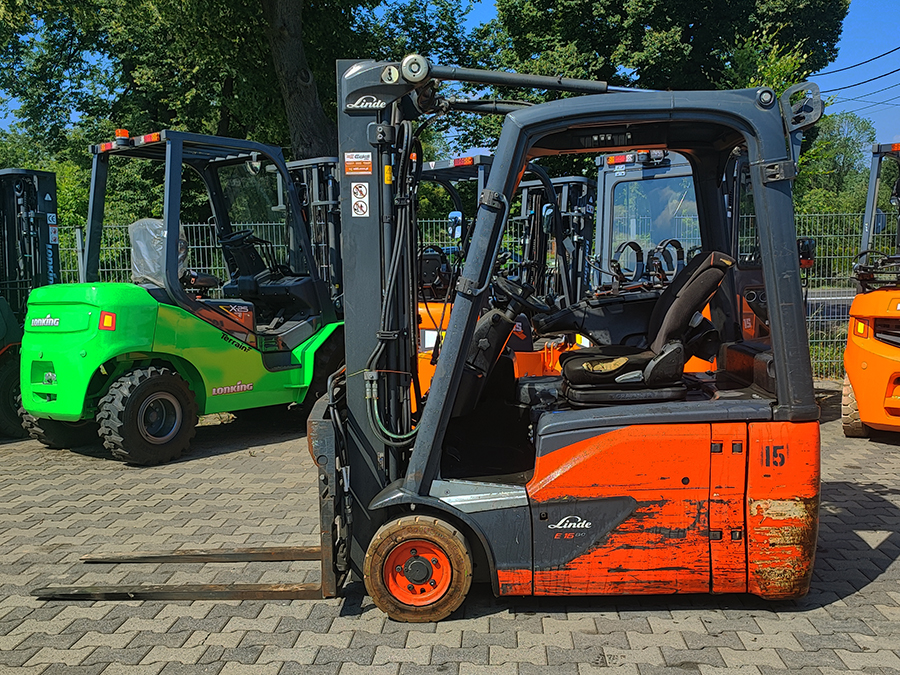 Wózek widłowy elektryczny Linde E16-02