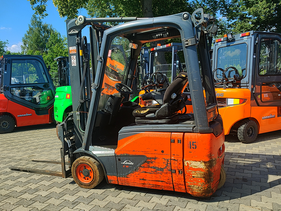 Wózek widłowy elektryczny Linde E16-02