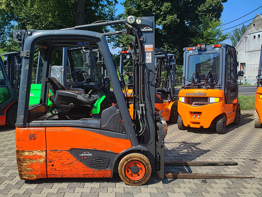 Wózek widłowy elektryczny Linde E16-02