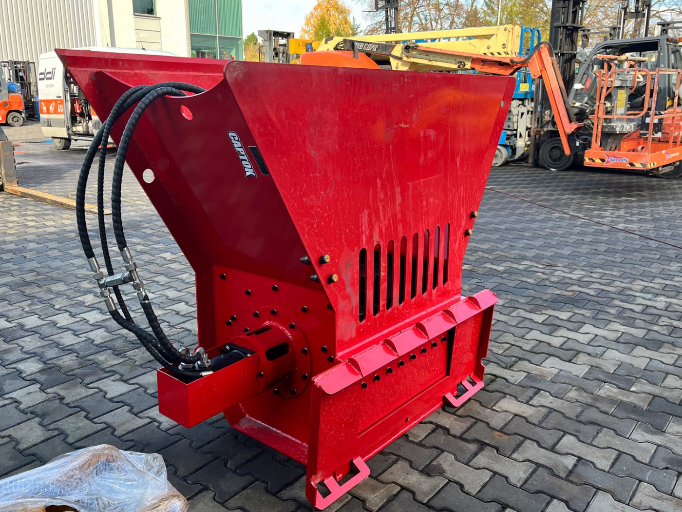 Captok BC72 kruszarka | skid steer crusher