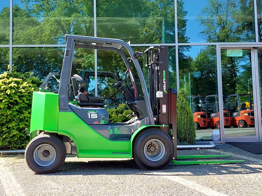 wózek widłowy terenowy GreenLifter Benz./LPG, Diesel