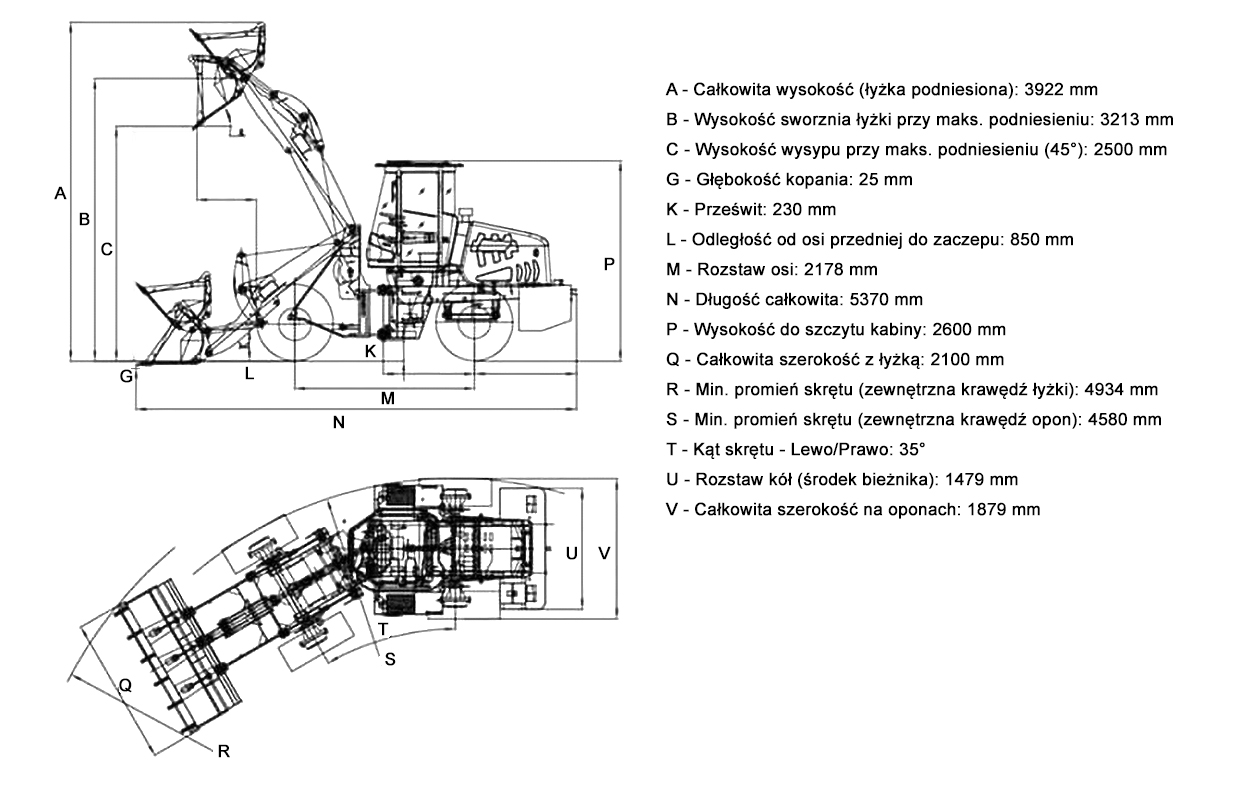 ładowarka kołowa Lonking CDM926