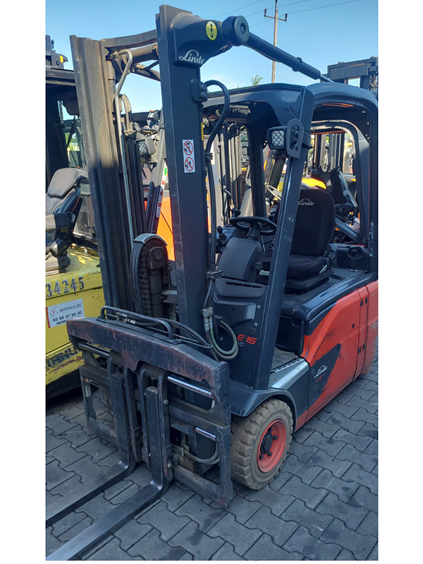 Wózek widłowy elektryczny Linde E16-02