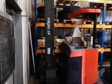 Wózek widłowy wysokiego składowania BT RRE 160