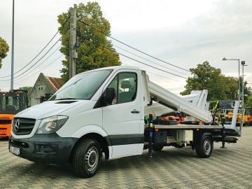 Samochód ciężarowy z podnośnikiem koszowym Mercedes-Benz Sprinter