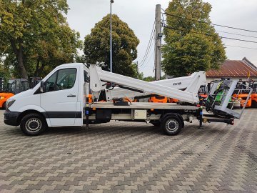 Samochód ciężarowy z podnośnikiem koszowym Mercedes-Benz Sprinter