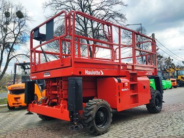 Podest roboczy terenowy zwyżka nożycowa Haulotte H12SX 4WD
