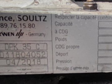 Paletyzer czterowideł Durwen DPK 35C