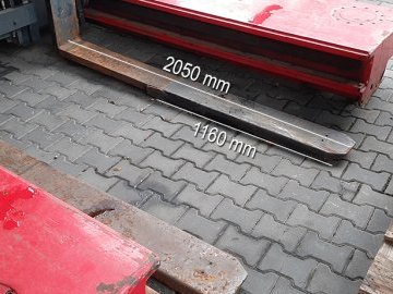 forklift-attachments Inne Pozycjoner z szeroką karetką widły teleskopowe do wózka bocznego