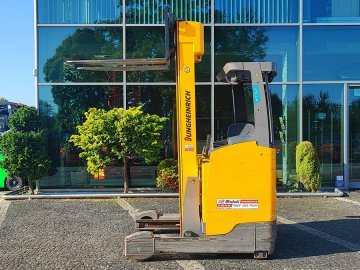 Wózek widłowy wysokiego podnoszenia elektryczny reach truck Jungheinrich ETV 214