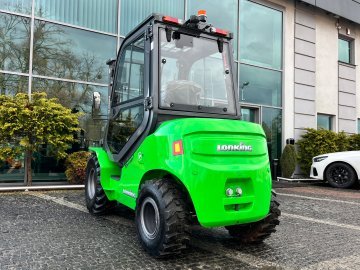 wózek terenowy elektryczny Lonking LG25BT Terrain li-ion kabina