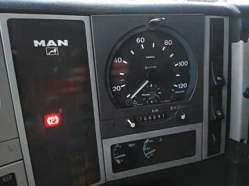 Samochód ciężarowy, skrzynia MAN 13.284