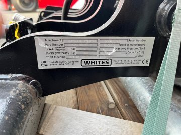 Adapter przejściówka na Q-fit do ładowarki Manitou Whites Manitou MLT AG