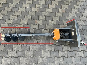 Wiertnica hydrauliczna ⌀ 30 cm Wolverine MAD-12-12D