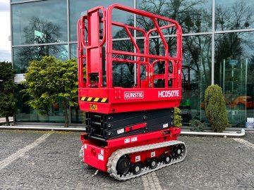 Elektryczny podest nożycowy gąsienicowy Günstig HC0507E | 4.5|6.5 m