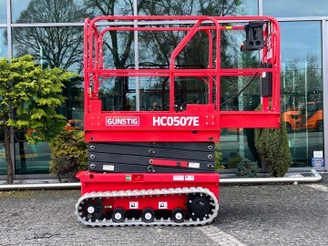 Elektryczny podest nożycowy gąsienicowy Günstig HC0507E | 4.5|6.5 m