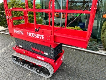 Elektryczny podest nożycowy gąsienicowy Günstig HC0507E | 4.5|6.5 m
