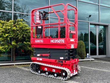 Elektryczny podest nożycowy gąsienicowy Günstig HC0507E | 4.5|6.5 m