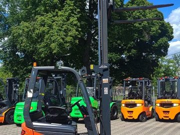 Wózek widłowy elektryczny Linde E16C