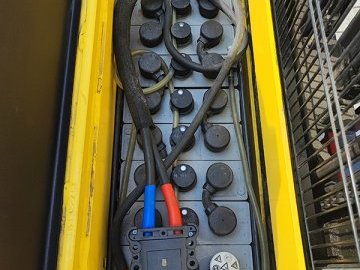 Wózek elektryczny podnośnikowy z podestem Hyster S1.5S IL