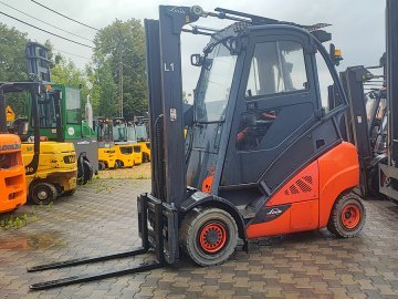 Wózek widłowy gazowy Linde H35T-02