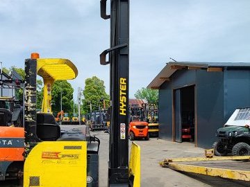 Wózek widłowy wysokiego podnoszenia elektryczny reach truck Hyster R1.6H