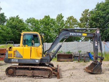 Minikoparka gąsienicowa Volvo EC55B