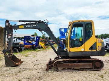 Minikoparka gąsienicowa Volvo EC55B