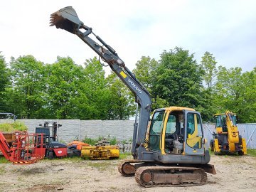 Minikoparka gąsienicowa Volvo EC55B