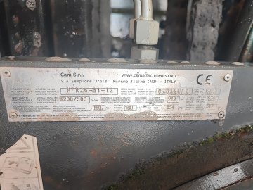 Chwytak widłowy obrotowy 360° CAM HFR26-B1-12