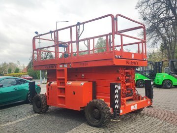 Podest roboczy zwyżka nożycowa terenowa Haulotte H18SX