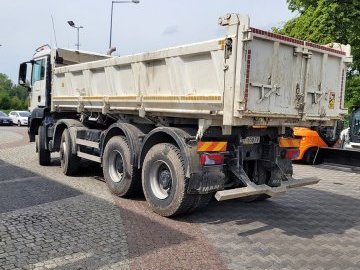 samochód ciężarowy wywrotka hydroburta MAN TGS 35.400 8x4