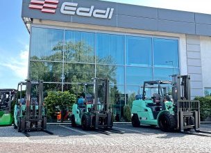 Nowe wózki widłowe Mitsubishi