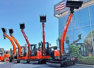 Minikoparki gąsienicowe Lonking